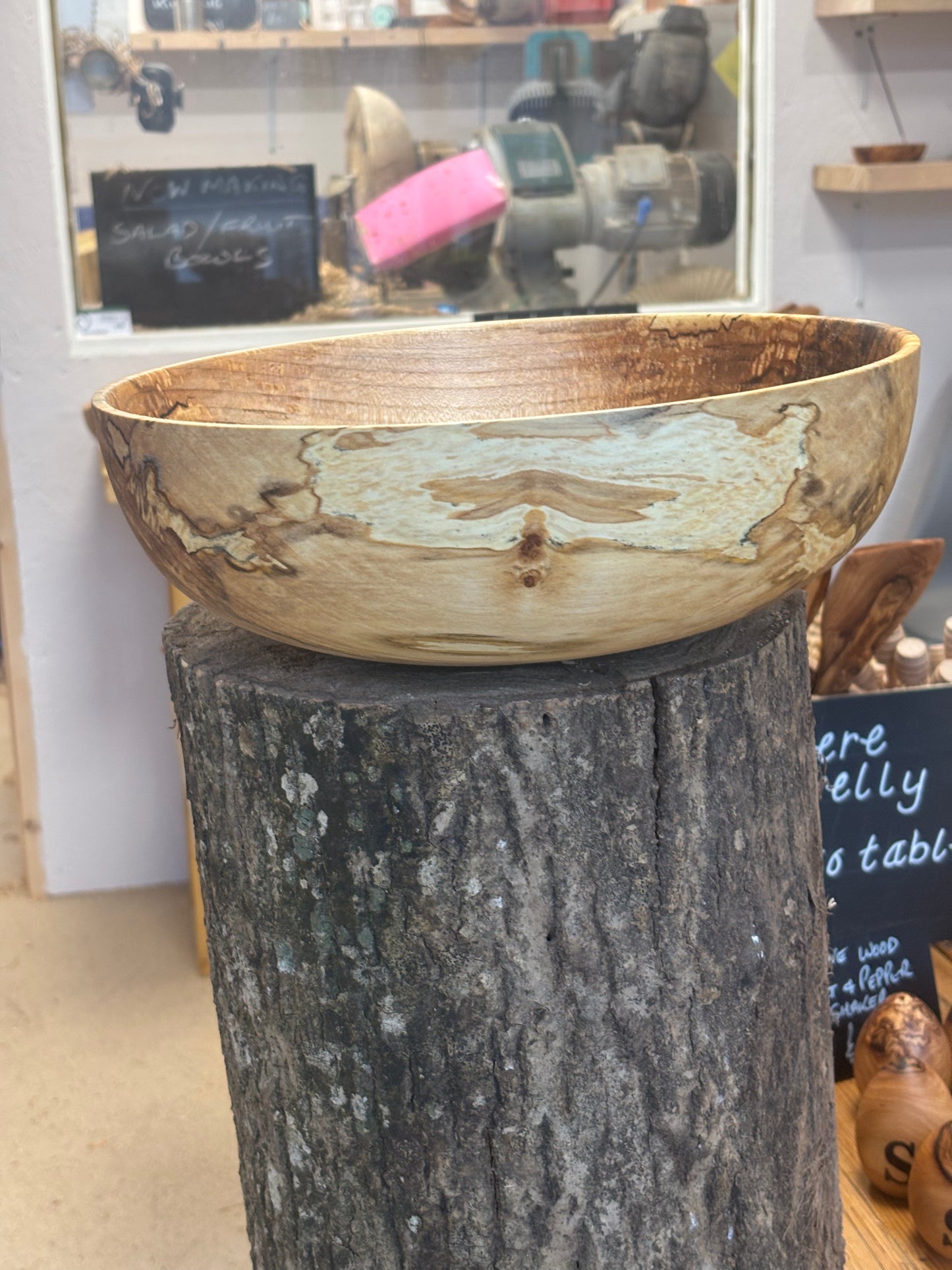 Handcrafted Wooden Fruit Bowl