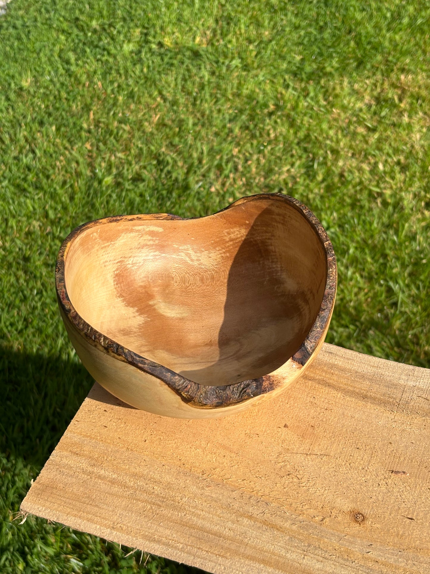 Live edge Beech nibbles bowl