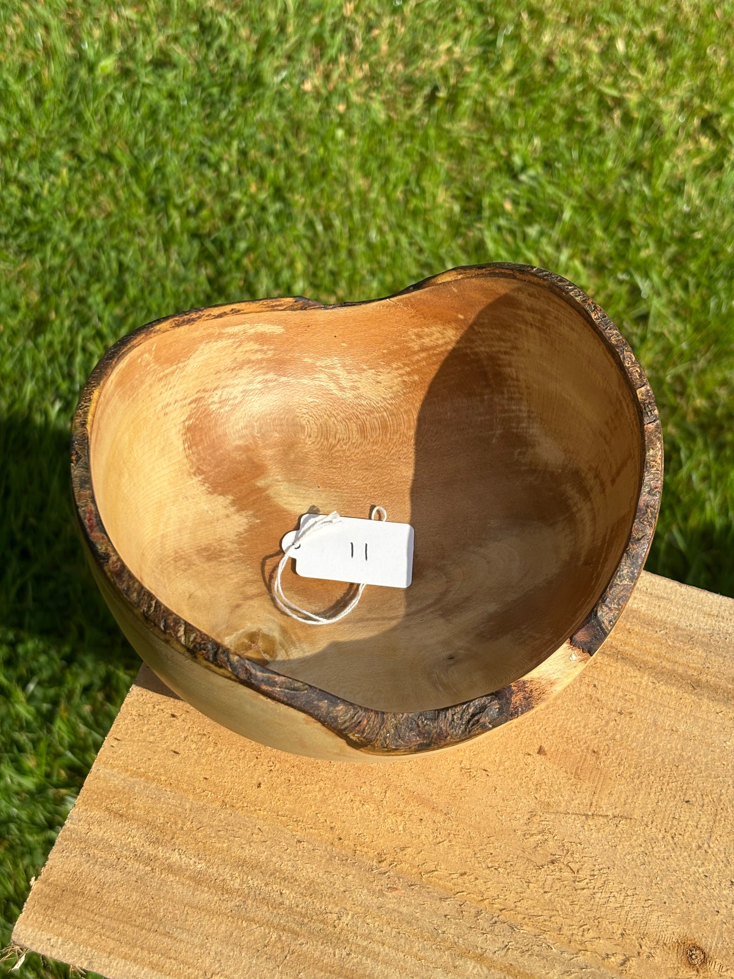 Live edge Beech nibbles bowl