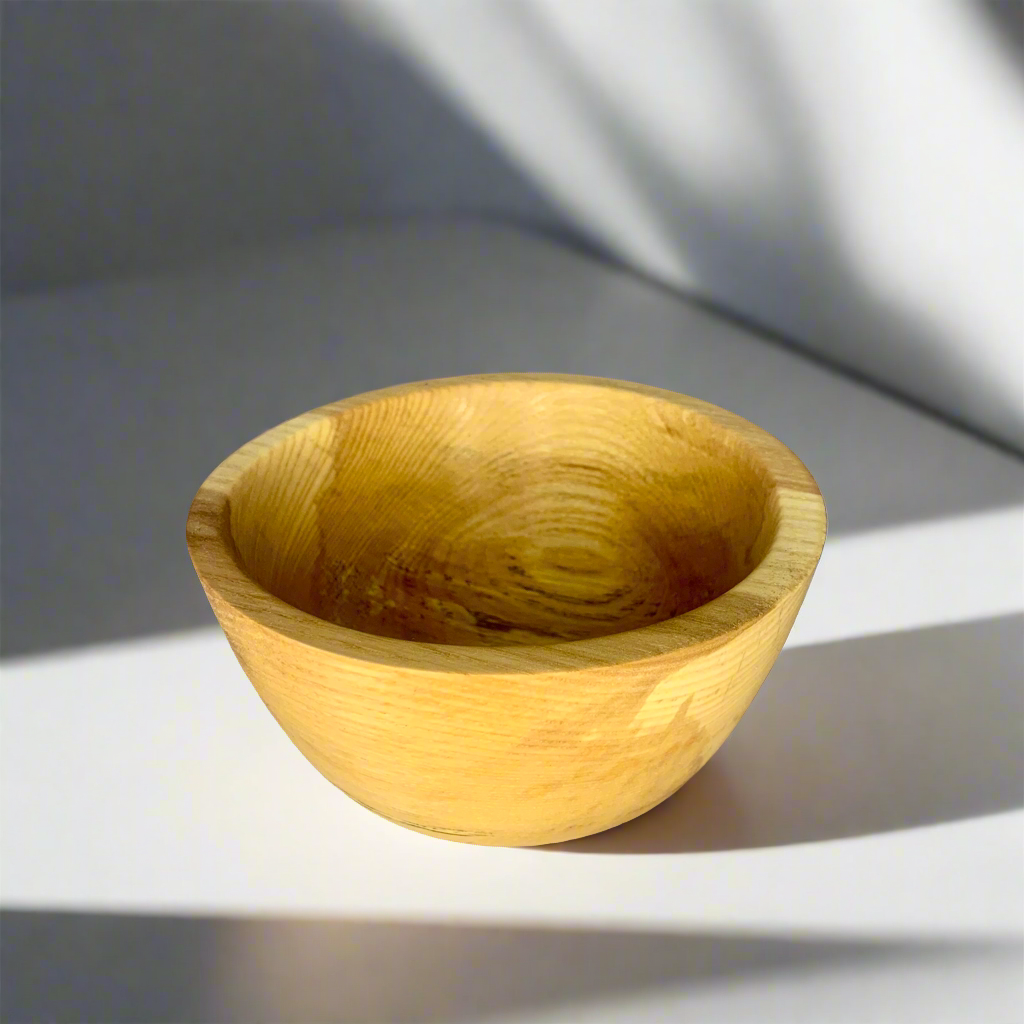 Wooden Breakfast Bowl