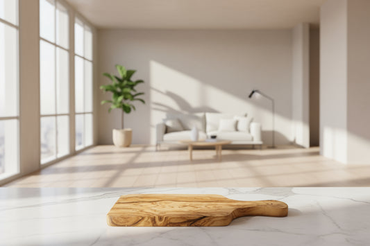 Breakfast board 30 cm with handle