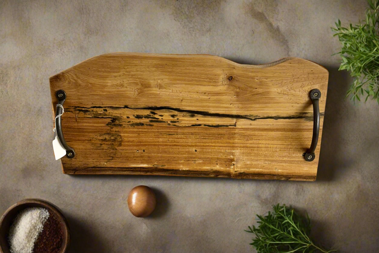 Rustic Elm serving tray