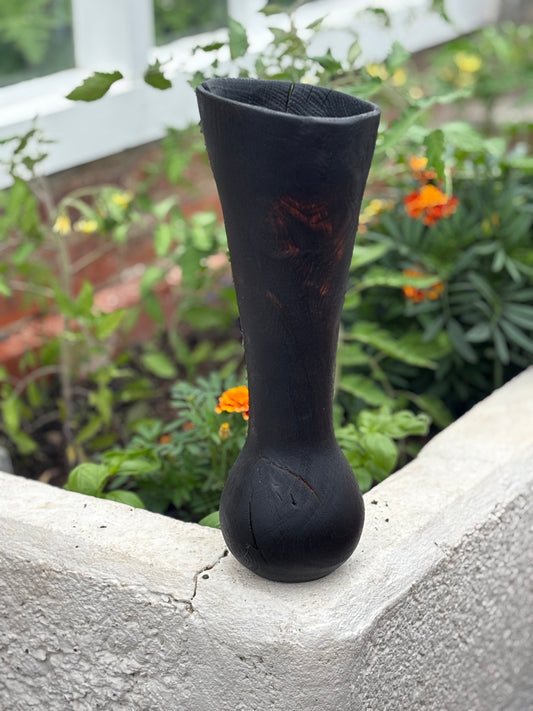 Fired Oak vase