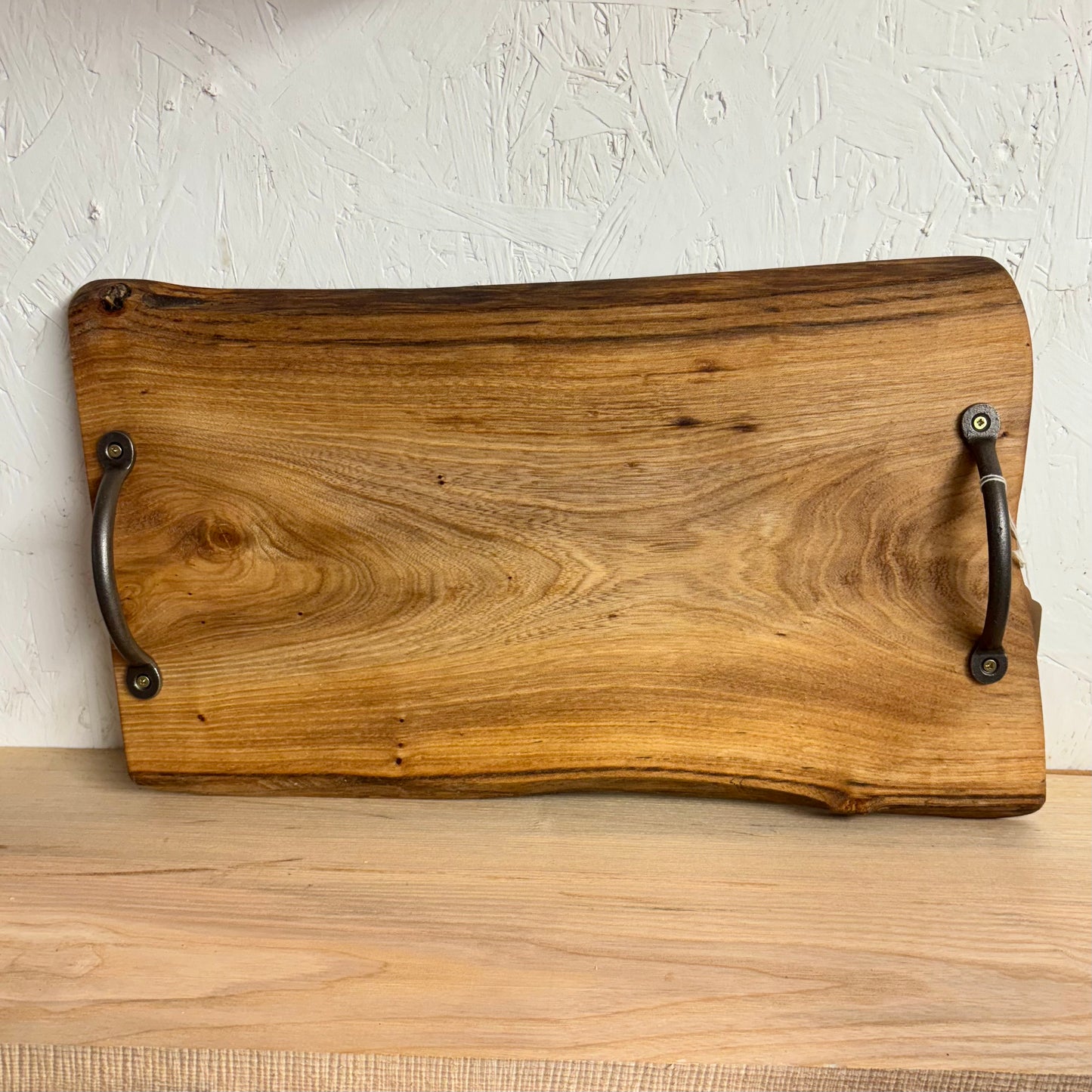 Live edge Elm breakfast tray