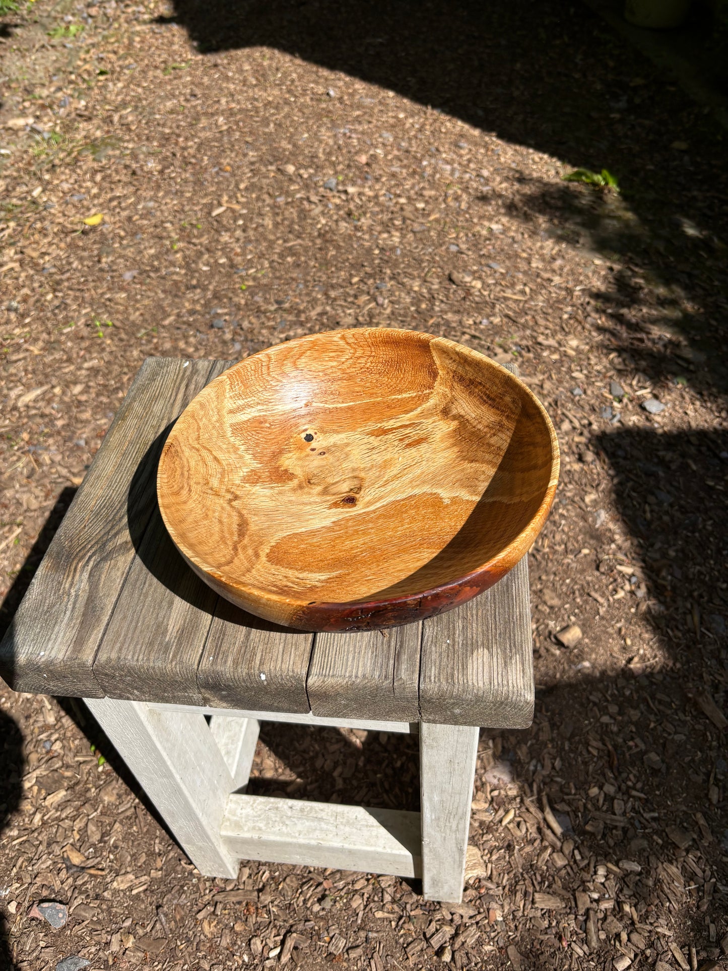Live oak fruit bowl