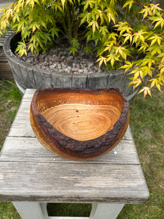 Live edge Oak bowl