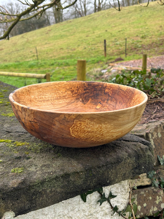 Handcrafted Wooden Fruit Bowl