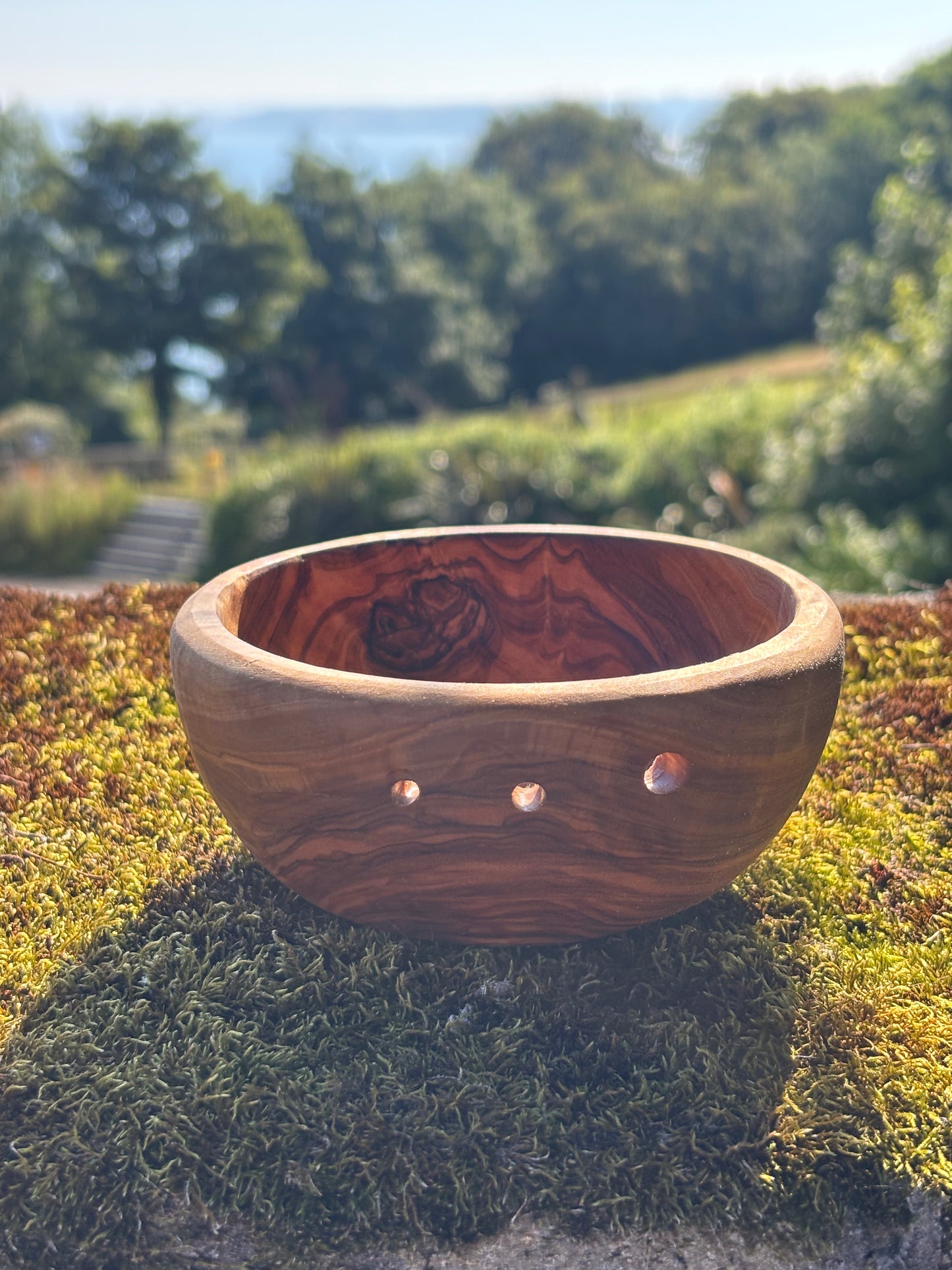 Olive wood Herb Stripper