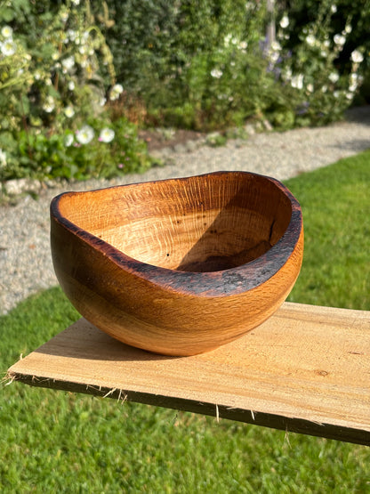 Live edge Oak bowl