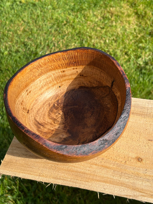 Live edge Oak bowl