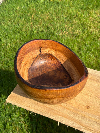 Live edge Oak bowl