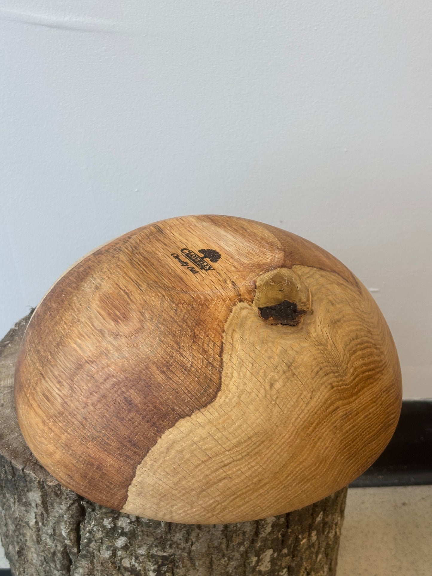 Oak Fruit Bowl