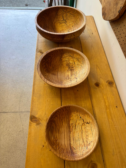 Nested Bowl Set-3 bowls, one tree, one piece of wood