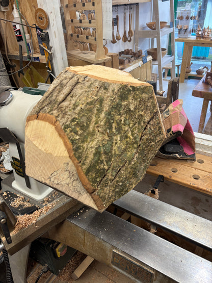 Spalted Ash Fruit/Salad Bowl